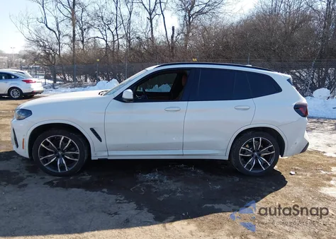 2023 BMW X3 xDrive30I from USA, damaged, VIN 5UX53DP09P9R51277